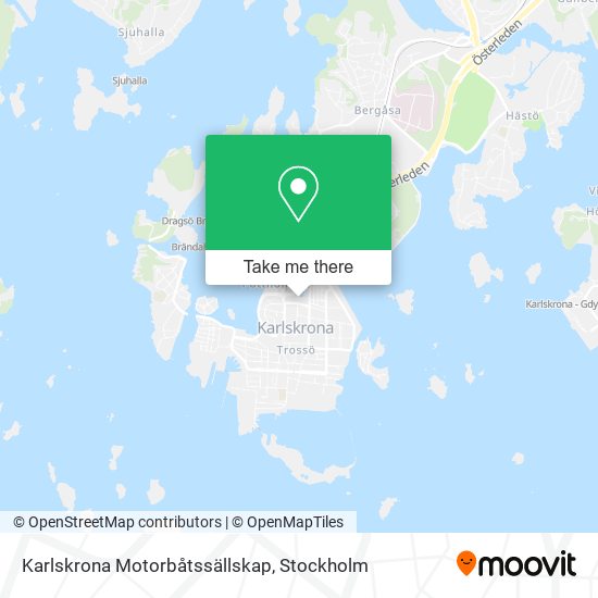 Karlskrona Motorbåtssällskap map