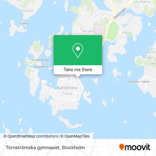 Törnströmska gymnasiet map