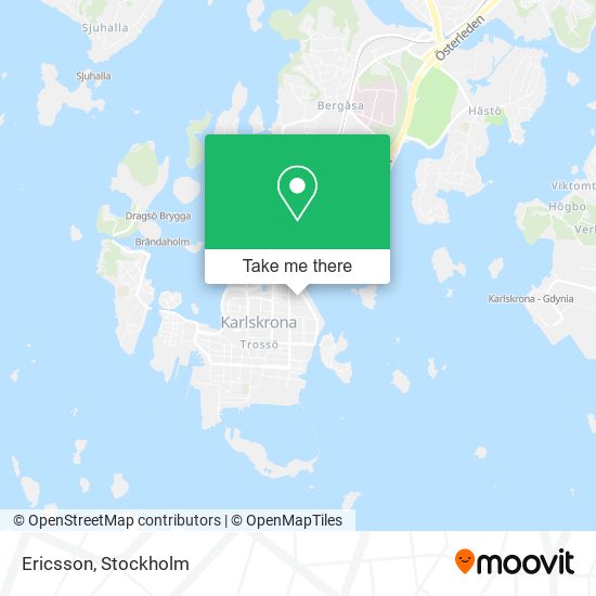 Ericsson map