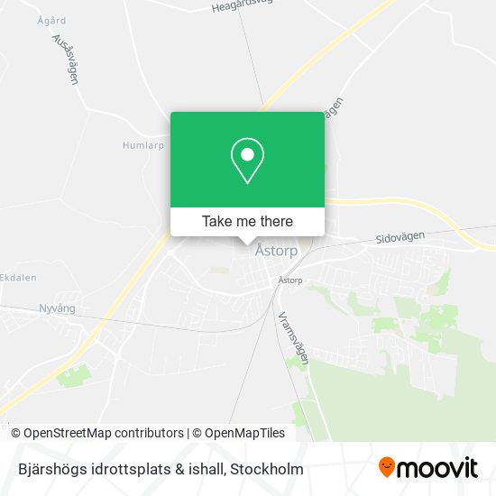 Bjärshögs idrottsplats & ishall map