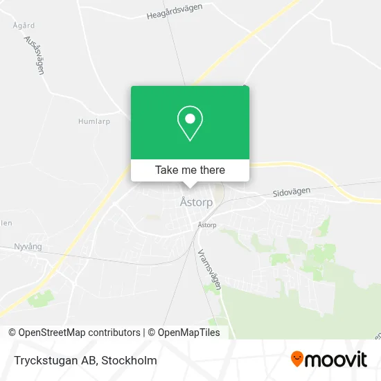 Tryckstugan AB map