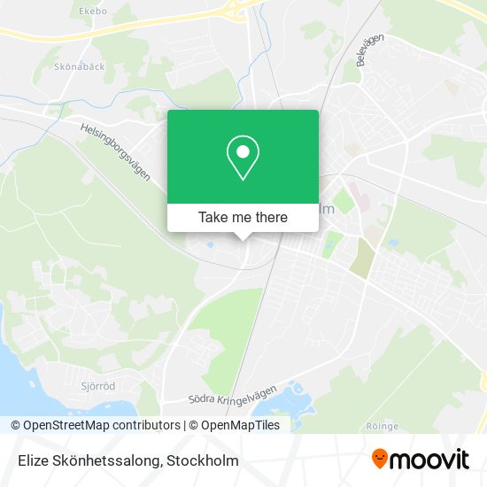 Elize Skönhetssalong map