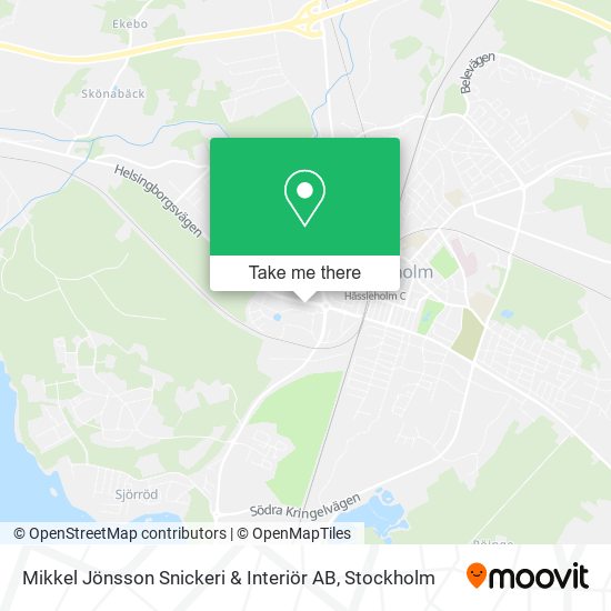 Mikkel Jönsson Snickeri & Interiör AB map