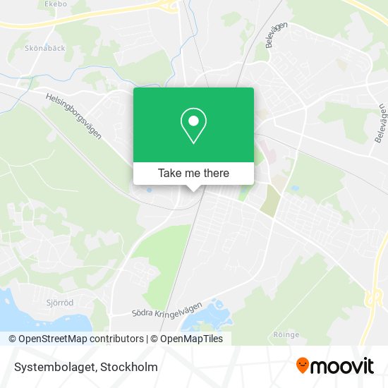 Systembolaget map