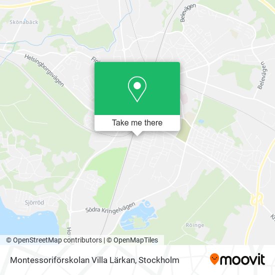 Montessoriförskolan Villa Lärkan map