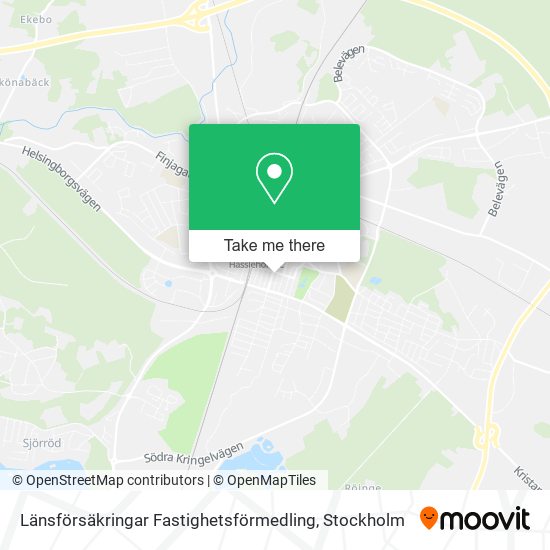 Länsförsäkringar Fastighetsförmedling map