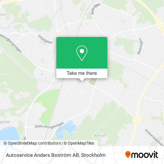 Autoservice Anders Boström AB map