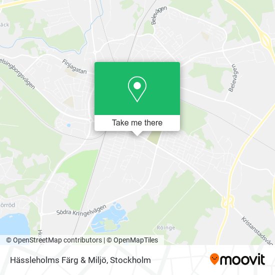 Hässleholms Färg & Miljö map
