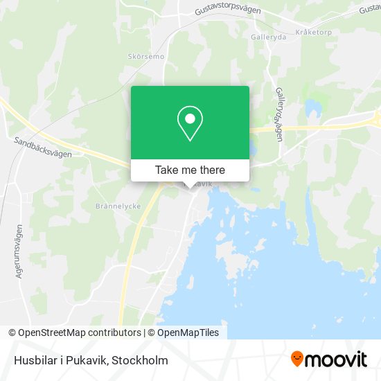 Husbilar i Pukavik map