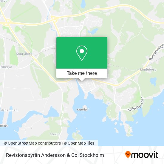 Revisionsbyrån Andersson & Co map