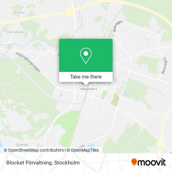 Blocket Förvaltning map