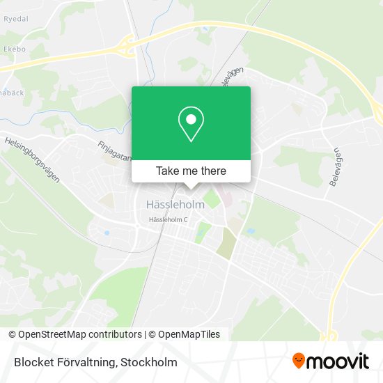 Blocket Förvaltning map