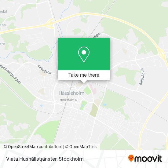 Viata Hushållstjänster map