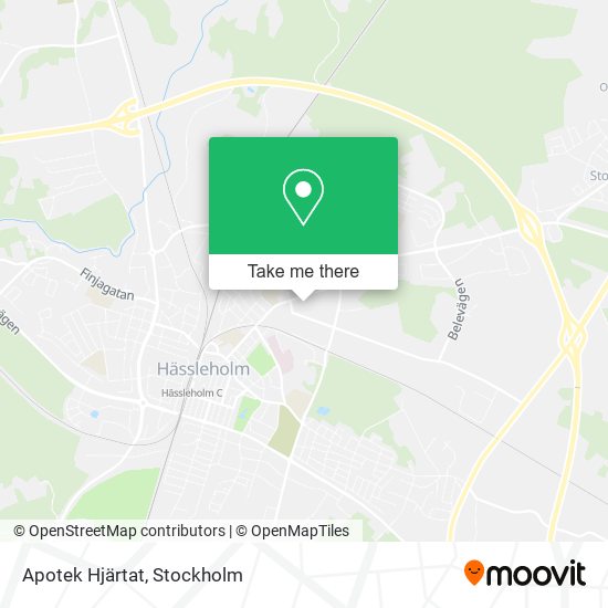 Apotek Hjärtat map