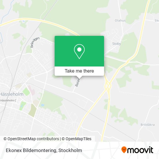 Ekonex Bildemontering map