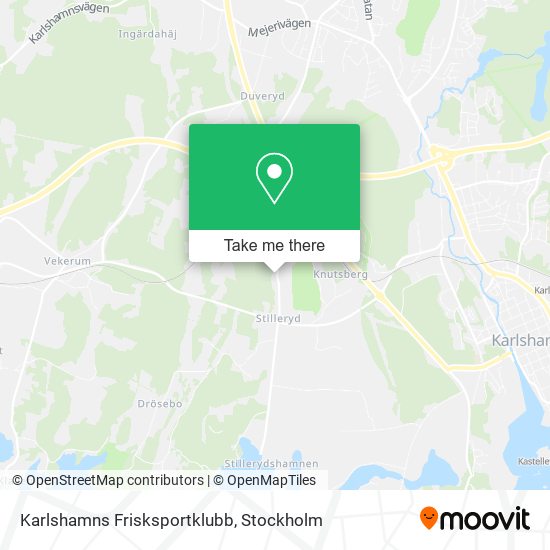 Karlshamns Frisksportklubb map