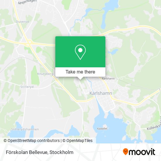 Förskolan Bellevue map