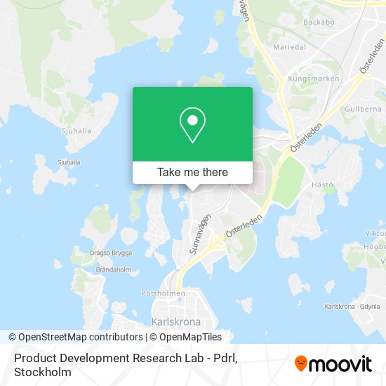 Product Development Research Lab - Pdrl map