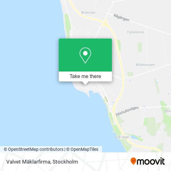 Valvet Mäklarfirma map