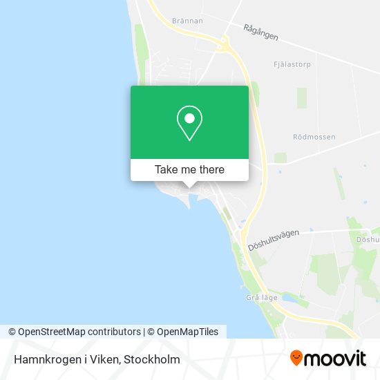 Hamnkrogen i Viken map