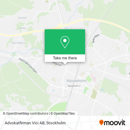 Advokatfirman Vici AB map
