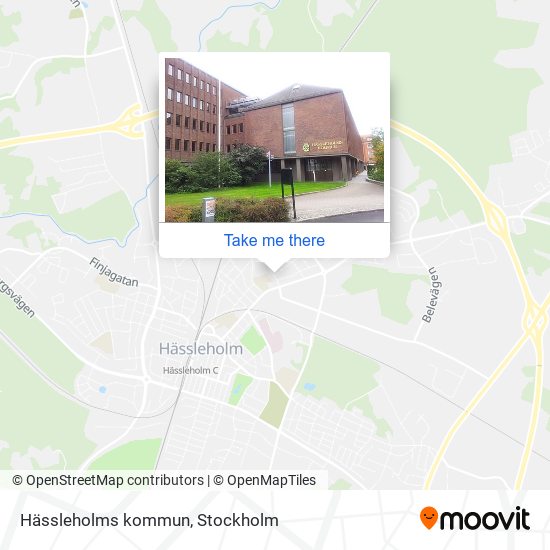 Hässleholms kommun map