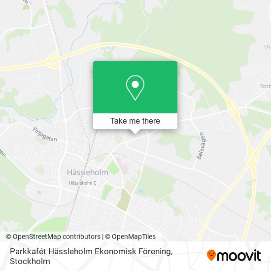 Parkkafét Hässleholm Ekonomisk Förening map