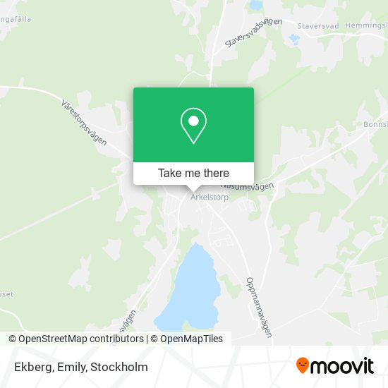 Ekberg, Emily map