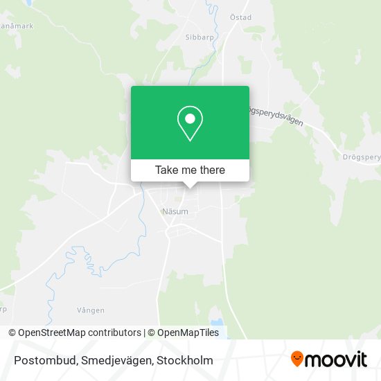 Postombud, Smedjevägen map