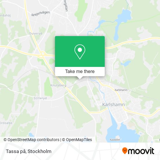 Tassa på map