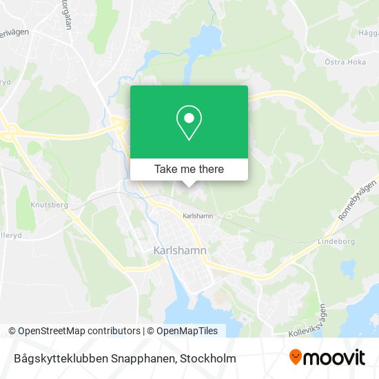 Bågskytteklubben Snapphanen map