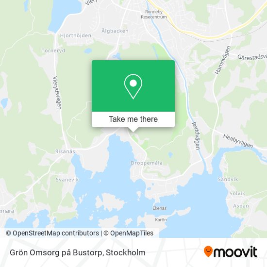 Grön Omsorg på Bustorp map