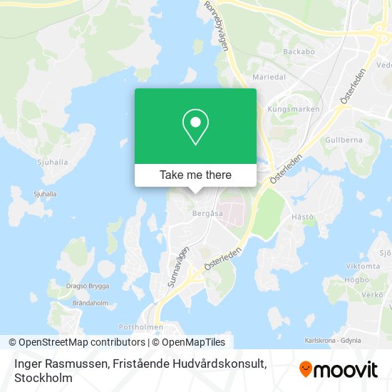 Inger Rasmussen, Fristående Hudvårdskonsult map