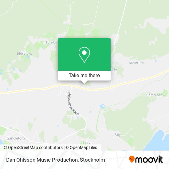Dan Ohlsson Music Production map