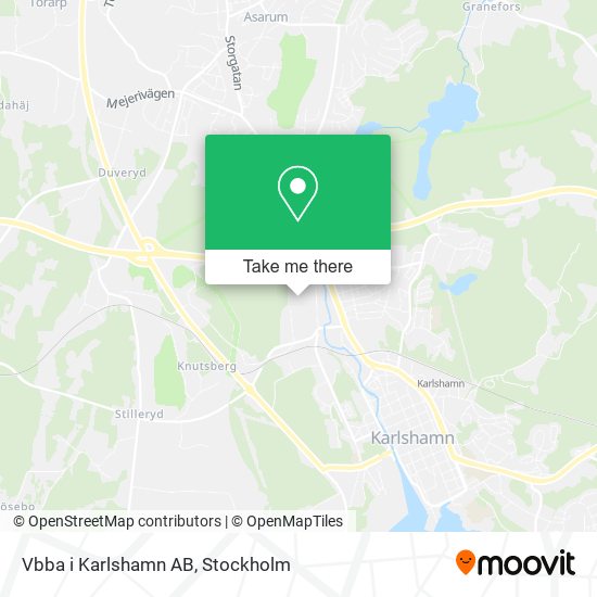 Vbba i Karlshamn AB map