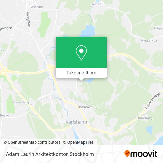 Adam Laurin Arkitektkontor map
