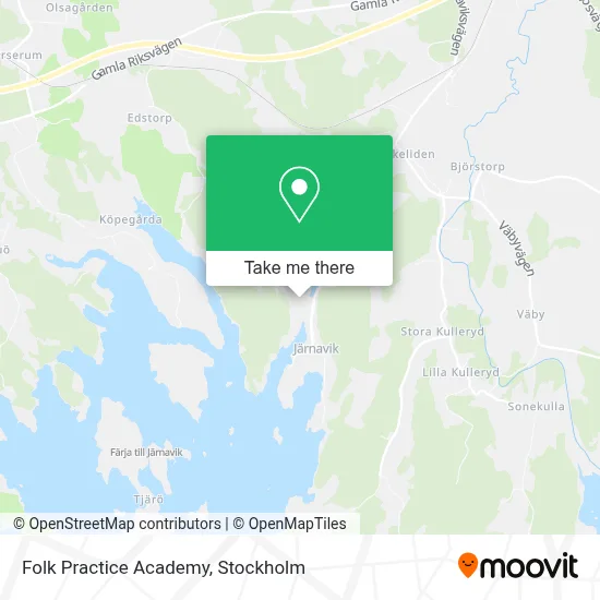 Folk Practice Academy map