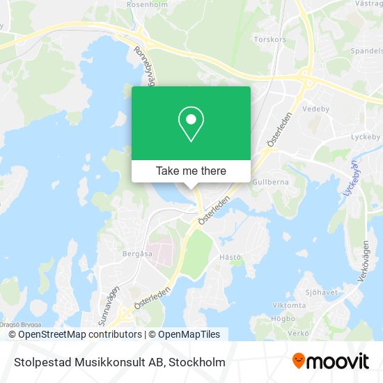 Stolpestad Musikkonsult AB map