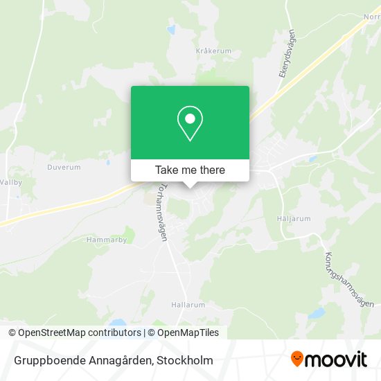 Gruppboende Annagården map