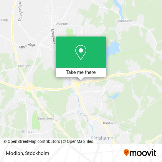 Modlon map