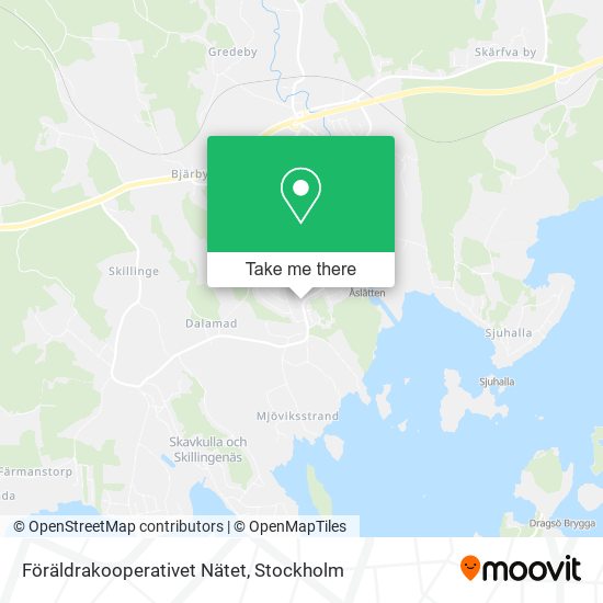 Föräldrakooperativet Nätet map