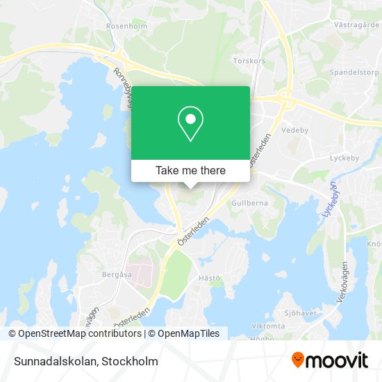 Sunnadalskolan map