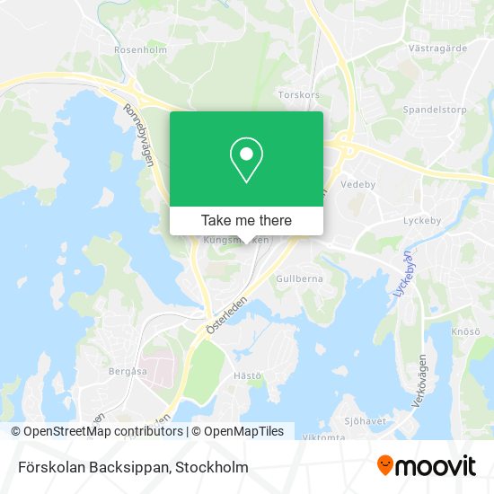 Förskolan Backsippan map