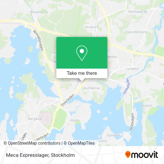 Meca Expresslager map