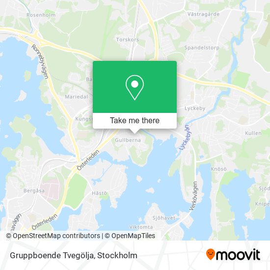 Gruppboende Tvegölja map