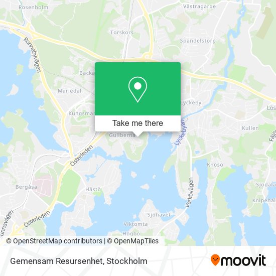 Gemensam Resursenhet map