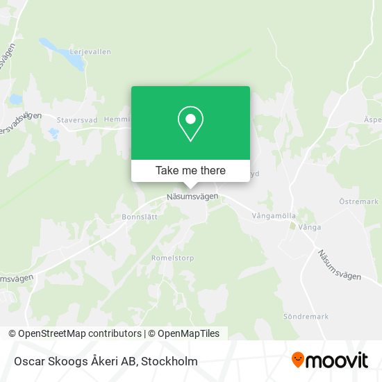 Oscar Skoogs Åkeri AB map