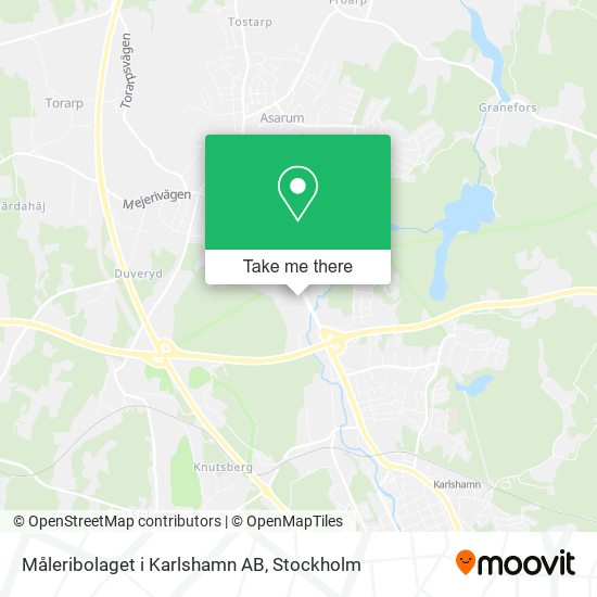 Måleribolaget i Karlshamn AB map