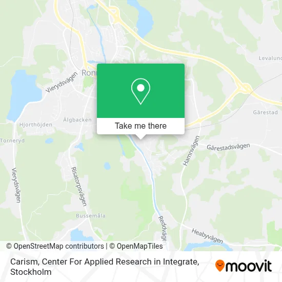 Carism, Center For Applied Research in Integrate map