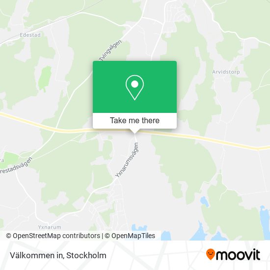 Välkommen in map